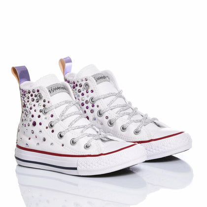 Converse Junior Lily Chuck Taylor Hi Swarovski