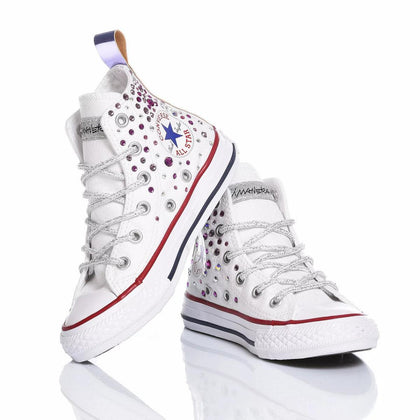 Converse Junior Lily Chuck Taylor Hi Swarovski