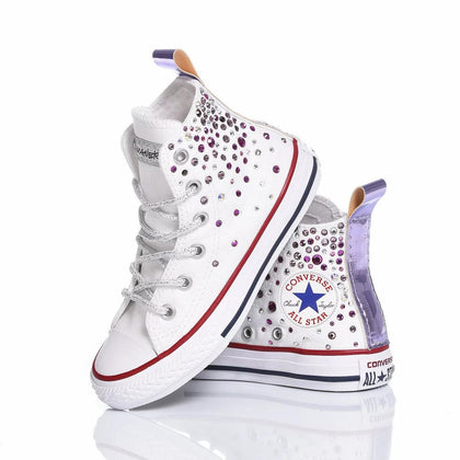 Converse Junior Lily Chuck Taylor Hi Swarovski