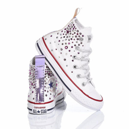 Converse Junior Lily Chuck Taylor Hi Swarovski