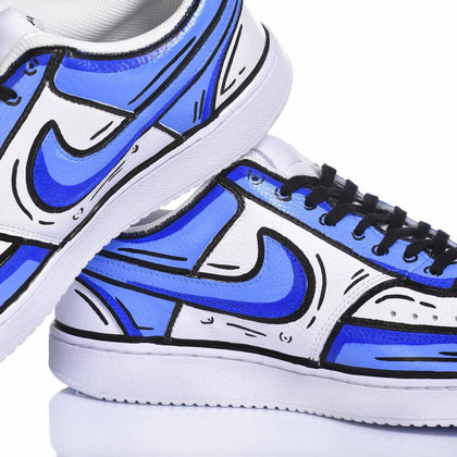 Nike Comics Moon Court Vision Dipinto