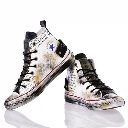 Converse Gold Safari by GeorgettePol