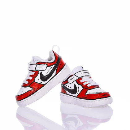 Nike Baby Comics Court Vision Dipinto