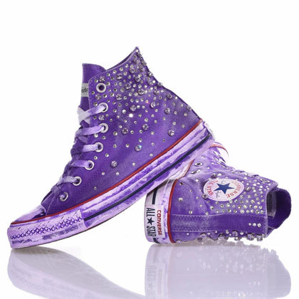Converse Precious Violet Chuck Taylor Hi Special,Swarovski