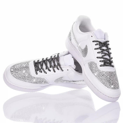 Nike Swarovski Privè Silver Court Vision Swarovski