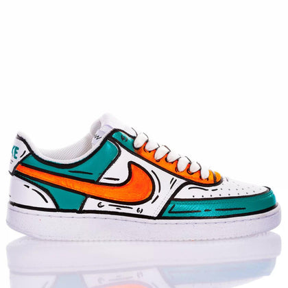 Nike Comics Ottanio Court Vision Dipinto