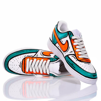 Nike Comics Ottanio Court Vision Dipinto