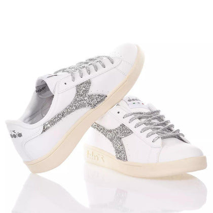 Diadora Glitter Silver Borchie,Dipinto,Glitter