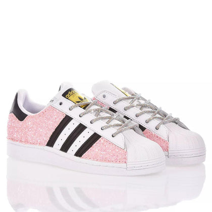 Adidas Superstar Pink Mallow Superstar Glitter