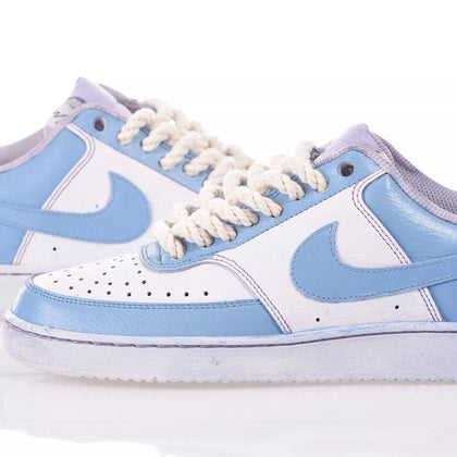 Nike Dye Cerulean Court Vision Dipinto