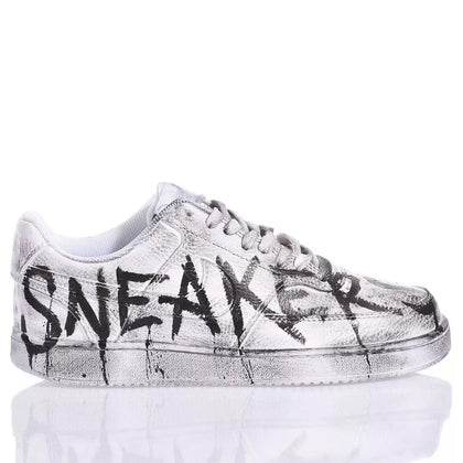 Nike Graffiti Soot Court Vision Dipinto