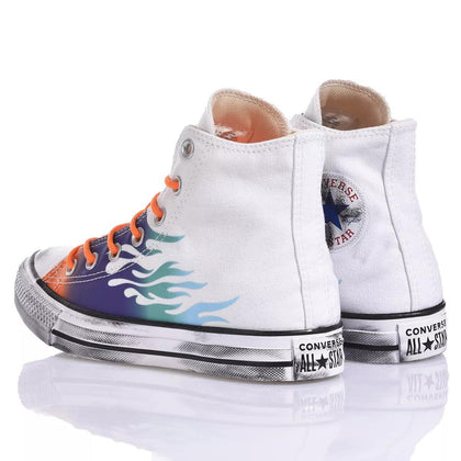 Converse Vintage White Flame