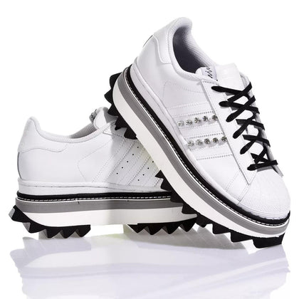 Adidas Fusion White Crystal Superstar Special,Swarovski
