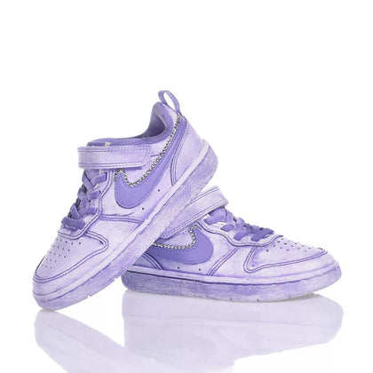 Nike Junior Washed Crystal Court Vision Swarovski