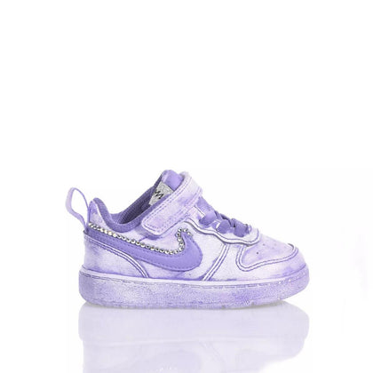 Nike Baby Washed Crystal Court Vision Swarovski