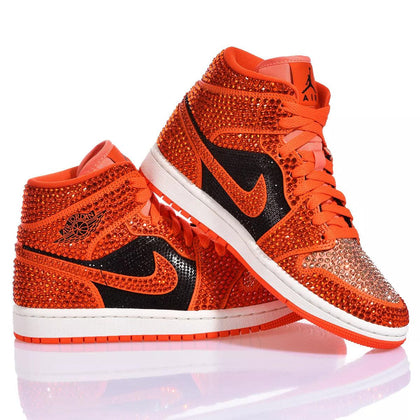 Nike Air Jordan 1 Luxury Coral Air Jordan 1 Swarovski
