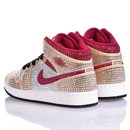 Nike Air Jordan 1 Luxury Ruby Air Jordan 1 Swarovski