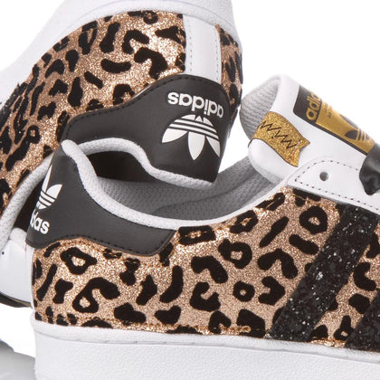 Adidas Superstar Leo Gold Superstar Animalier,Glitter
