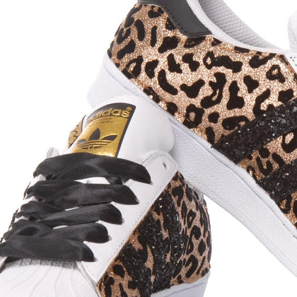Adidas Superstar Leo Gold Superstar Animalier,Glitter