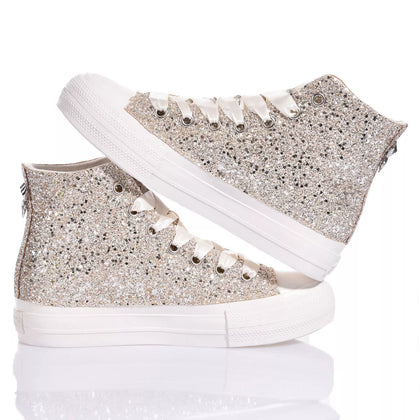 Mimanera Airlines Platform Full Champagne Airlines Platform Glitter