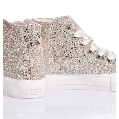 Mimanera Airlines Platform Full Champagne Airlines Platform Glitter