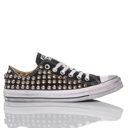 Converse Borchie Nera Ox Chuck Taylor Basse Borchie
