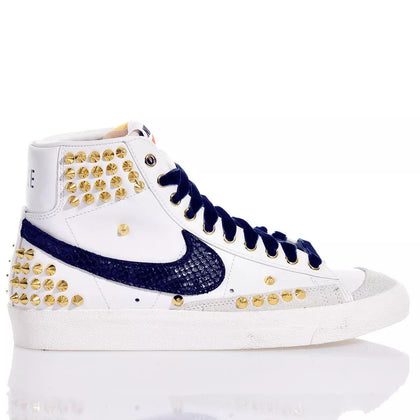 Nike Blazer Gold Blue Borchie,Special