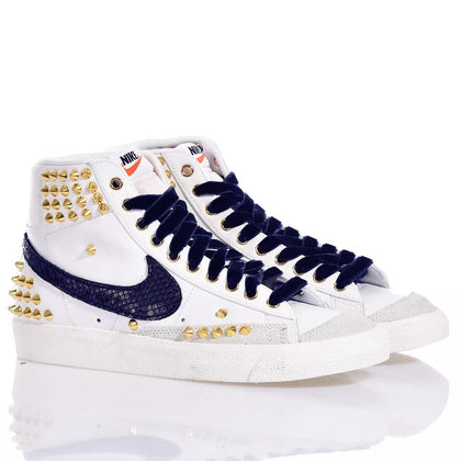 Nike Blazer Gold Blue Borchie,Special