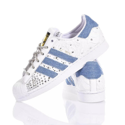 Adidas Superstar Boho Denim Superstar Special,Swarovski