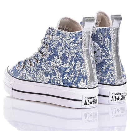 Converse Platform Flower Jeans Platform Special,Swarovski