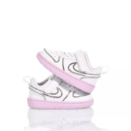 Nike Baby Vanity Rose Court Vision Swarovski