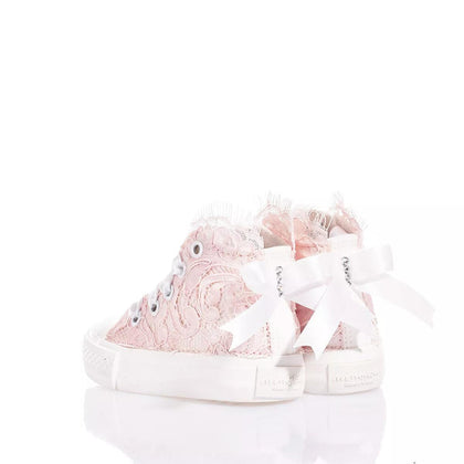 Mimanera Airlines Baby Pink Amabel Airlines Pizzo,Special,Swarovski