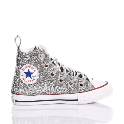 Converse Junior Glitter Kiss Chuck Taylor Hi Animalier,Glitter