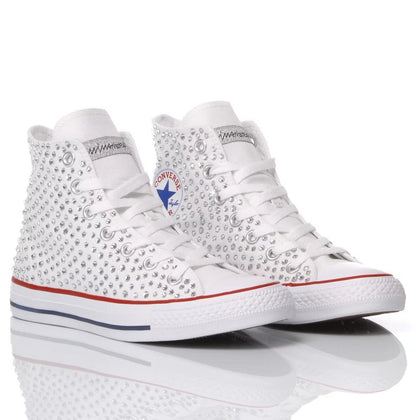 Converse Swarovski Bianca Chuck Taylor Hi Swarovski