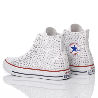 Converse Swarovski Bianca Chuck Taylor Hi Swarovski