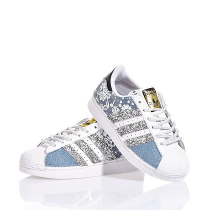 Adidas Superstar Junior Denim Superstar Glitter,Special