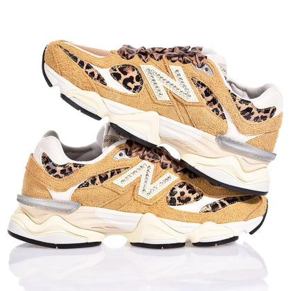 New Balance 9060 Leo Saffron 9060 Animalier,Special,Swarovski