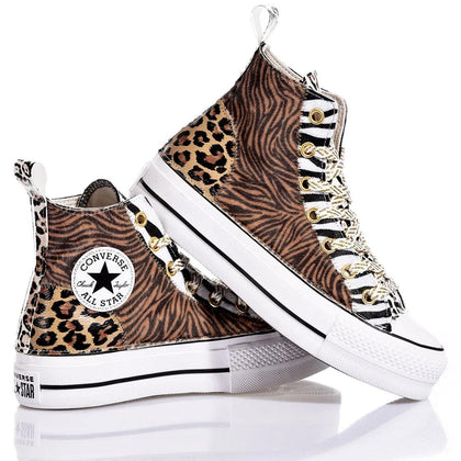 Converse Platform Jungle Mix Platform Animalier