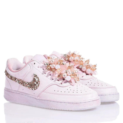 Nike Pink Ice Court Vision Glitter,Special