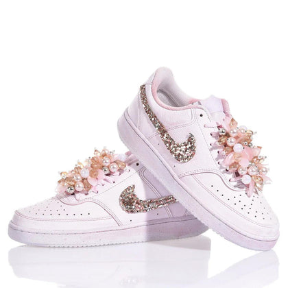Nike Pink Ice Court Vision Glitter,Special