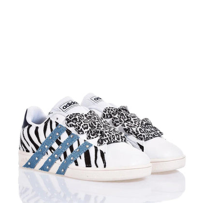 Adidas Junior Zebra Glam Animalier,Swarovski