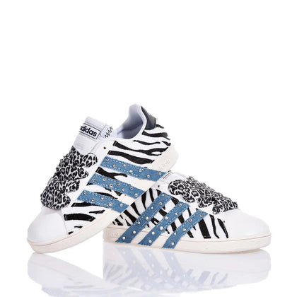 Adidas Junior Zebra Glam Animalier,Swarovski