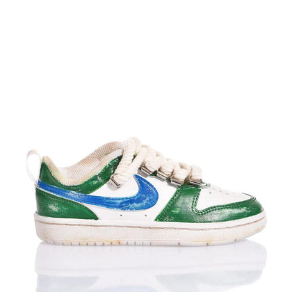 Nike Junior Green Vintage Court Vision Dipinto,Special