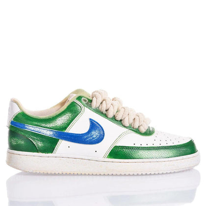 Nike Green Vintage Court Vision Dipinto,Special