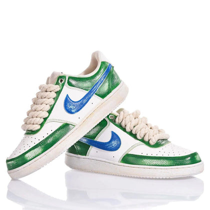 Nike Green Vintage Court Vision Dipinto,Special