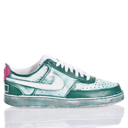 Nike Green Game Court Vision Dipinto