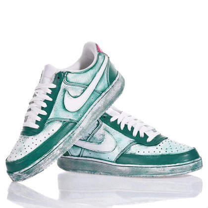 Nike Green Game Court Vision Dipinto