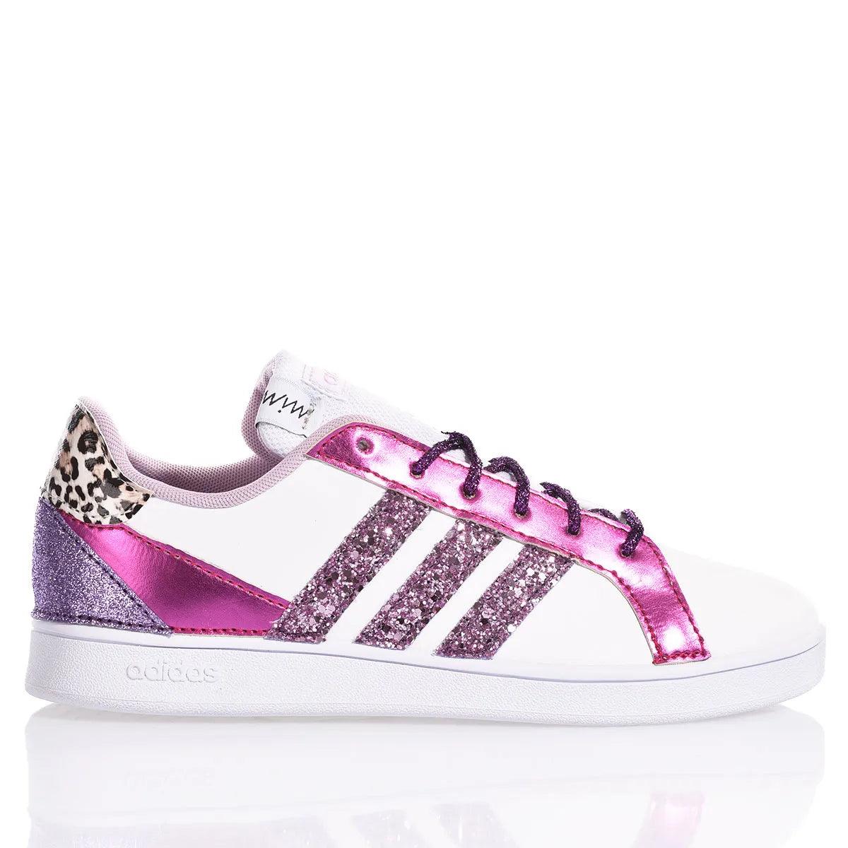 adidas gazelle silver green womens Adidas Glitter Festival