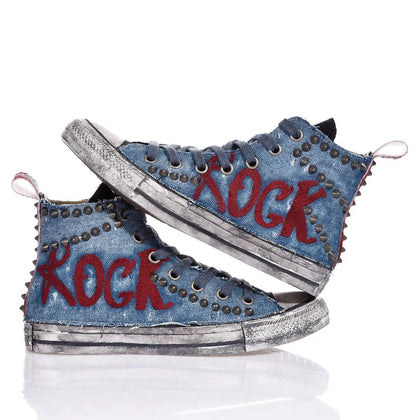 Converse Denim Rock Chuck Taylor Hi Borchie,Special