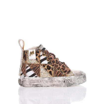 Mimanera Airlines Baby Jungle Patch Airlines Animalier,Delavato,Glitter